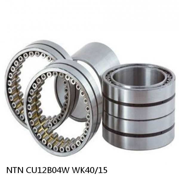 CU12B04W WK40/15 NTN Thrust Tapered Roller Bearing